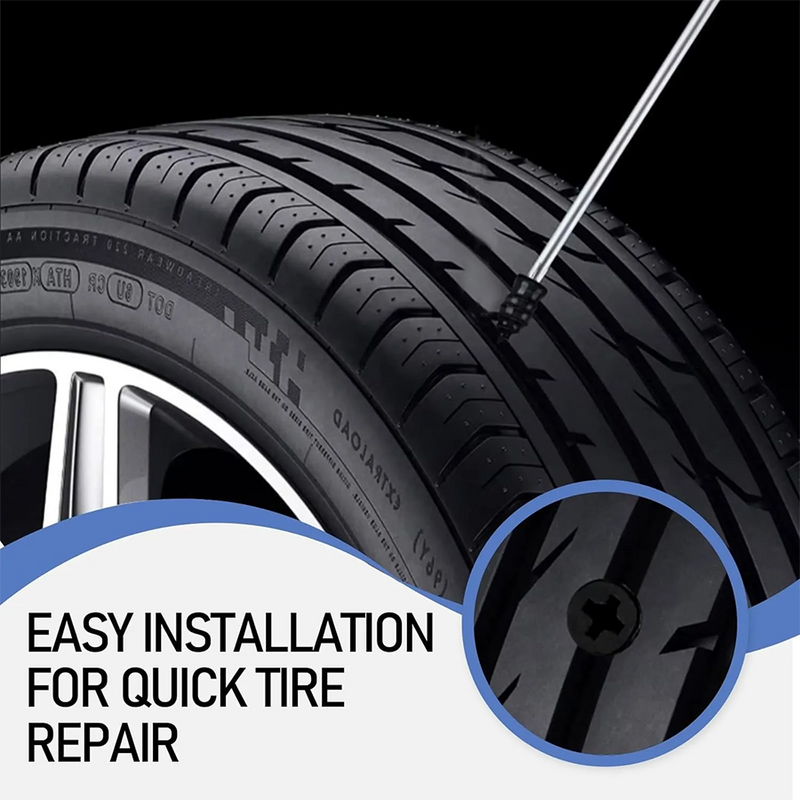 🔥 Last Day 50% OFF 🔥 60PCS Self-Sealing Tire Repair Rubber Nails Kit with 2 Sizes