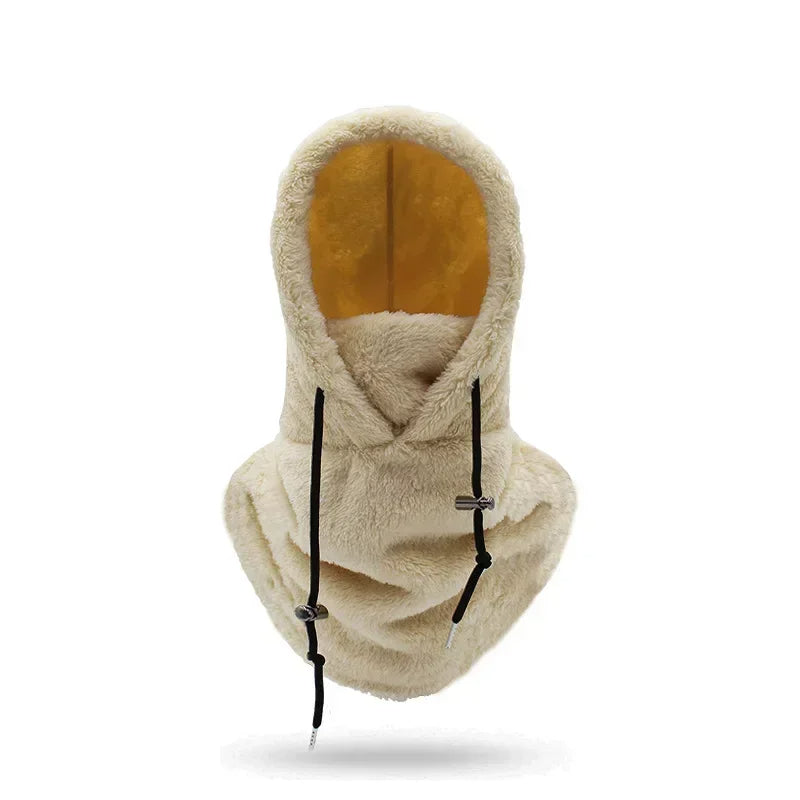 FleeceFlex - Masque de ski à capuche en sherpa