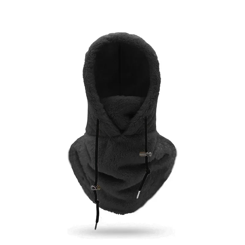 FleeceFlex - Masque de ski à capuche en sherpa
