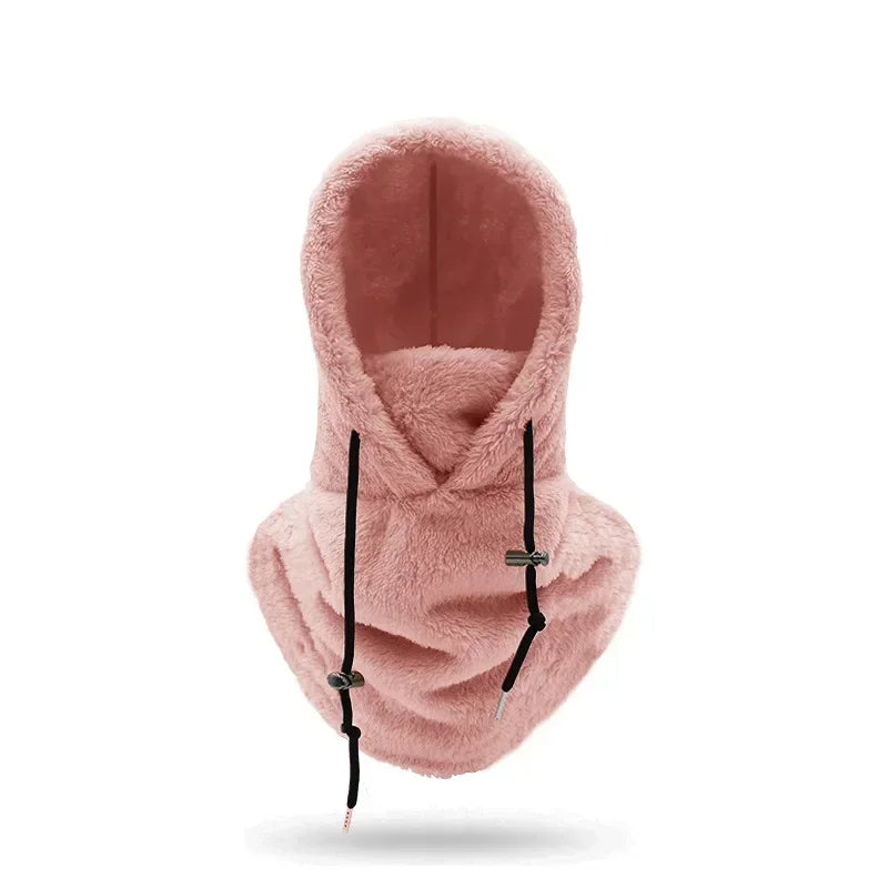 FleeceFlex - Masque de ski à capuche en sherpa