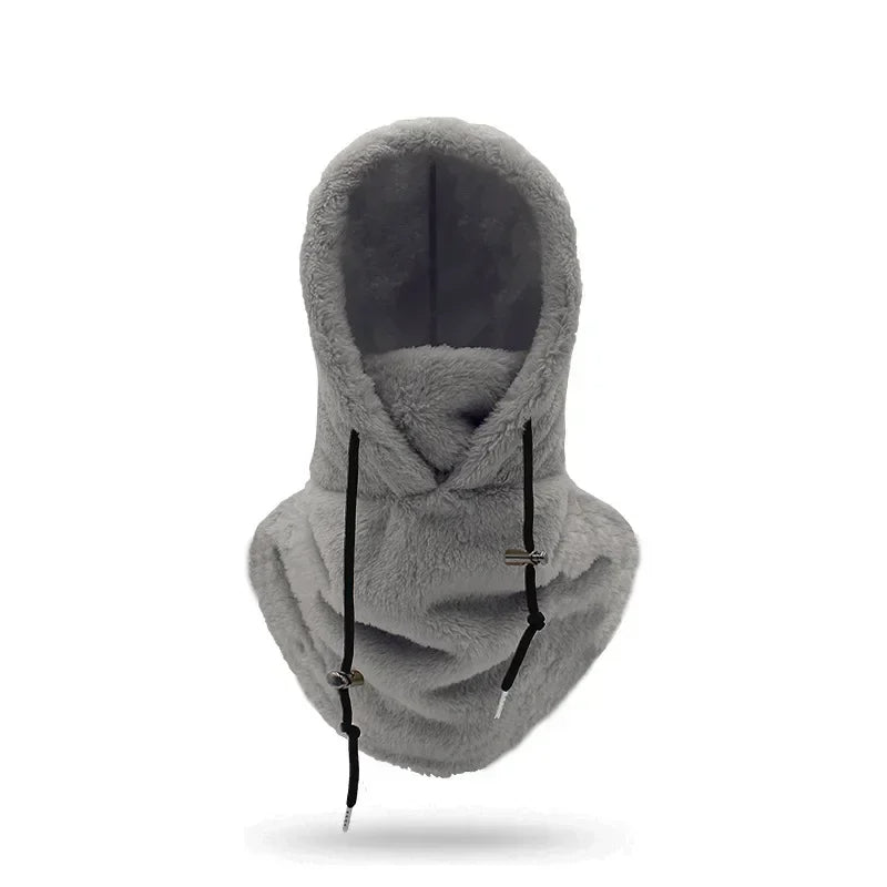 FleeceFlex - Masque de ski à capuche en sherpa