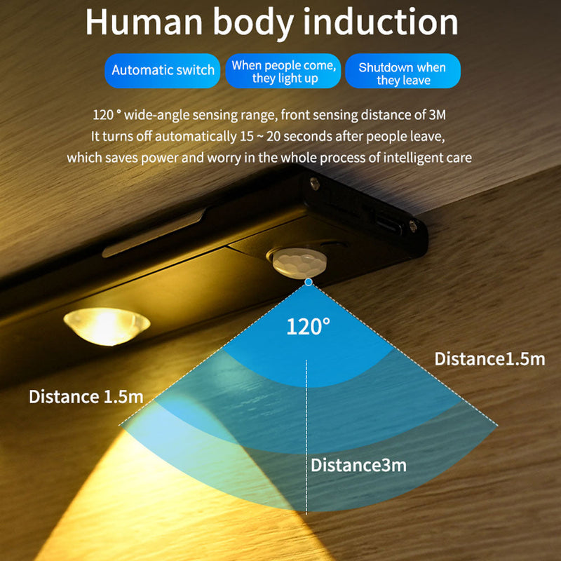 SlimGlow™ : Lampe LED rechargeable ultra-mince 