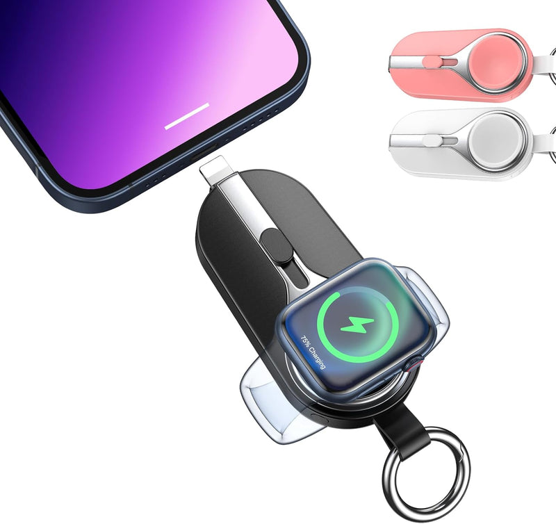 Chargeur portable porte-clés pour iPhone
