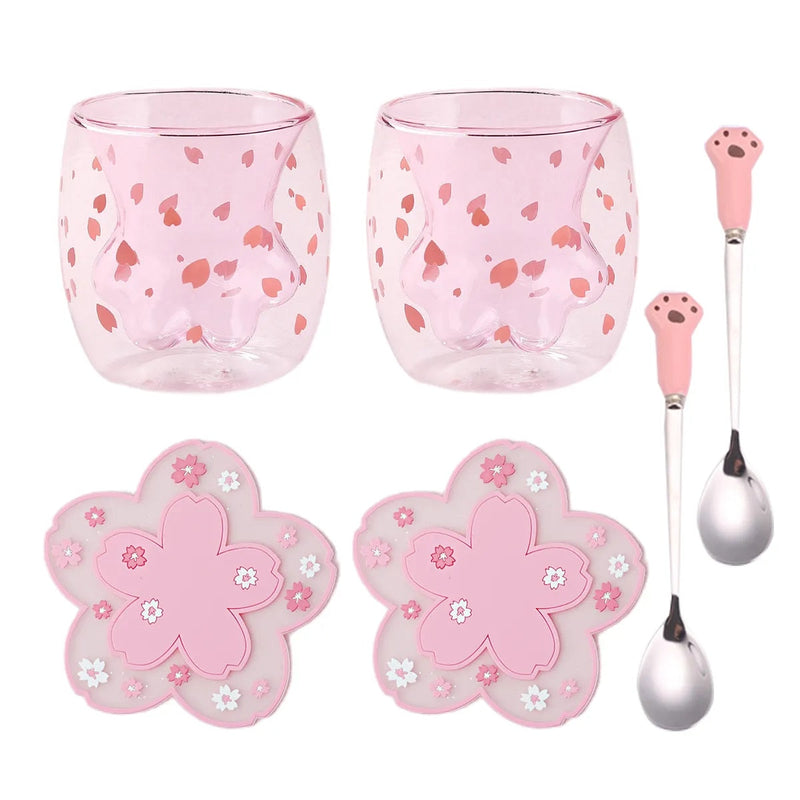 Glass Coffee Mugs Cute