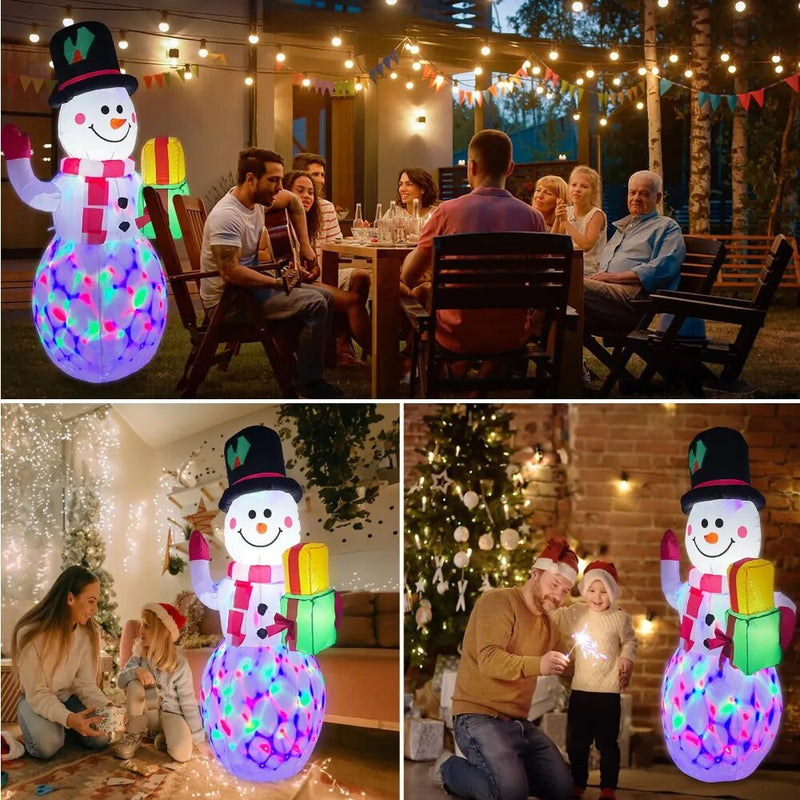 Foot Inflatable Snowman