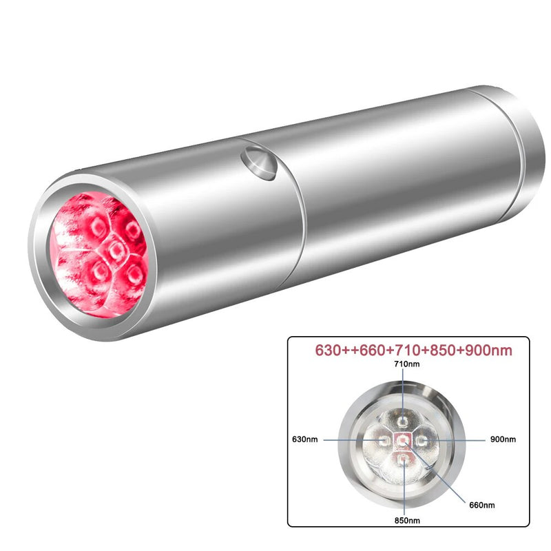 Lampe torche LED infrarouge pour soulager la douleur 