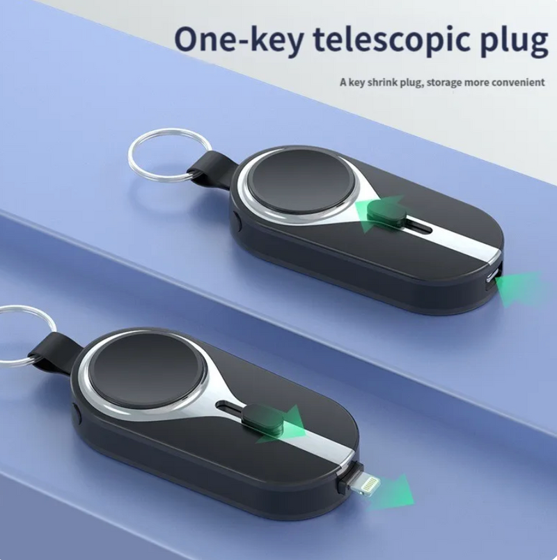 Chargeur portable porte-clés pour iPhone