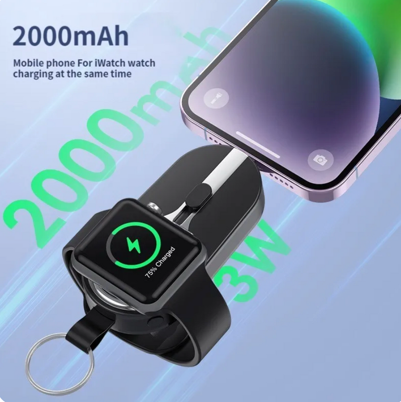 Chargeur portable porte-clés pour iPhone
