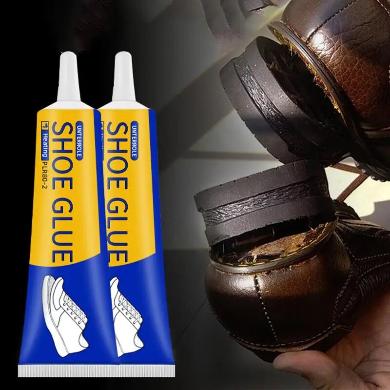 Réparation de semelles de chaussures à la colle