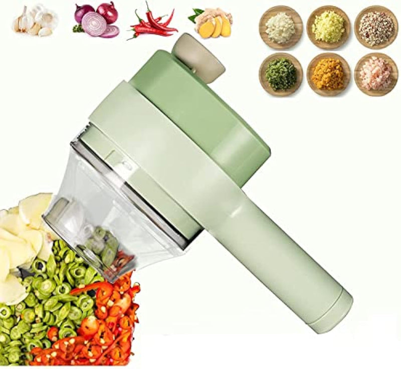 Ensemble de coupe-légumes électrique 4 en 1