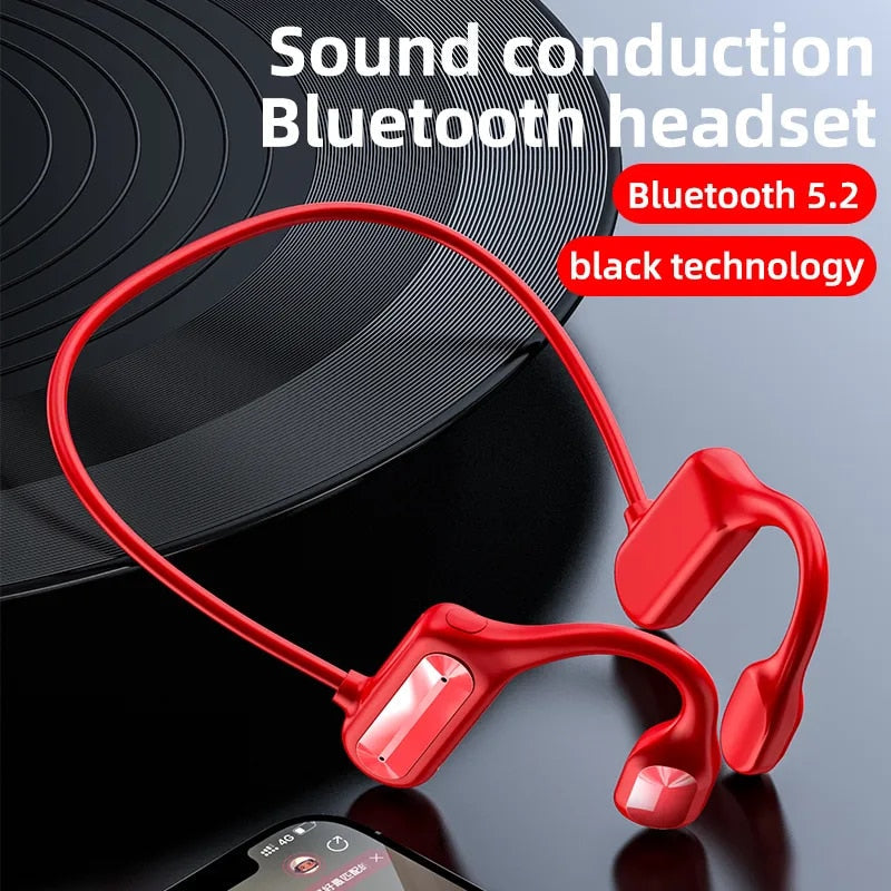Écouteurs à conduction osseuse – Casque Bluetooth sans fil étanche🎧
