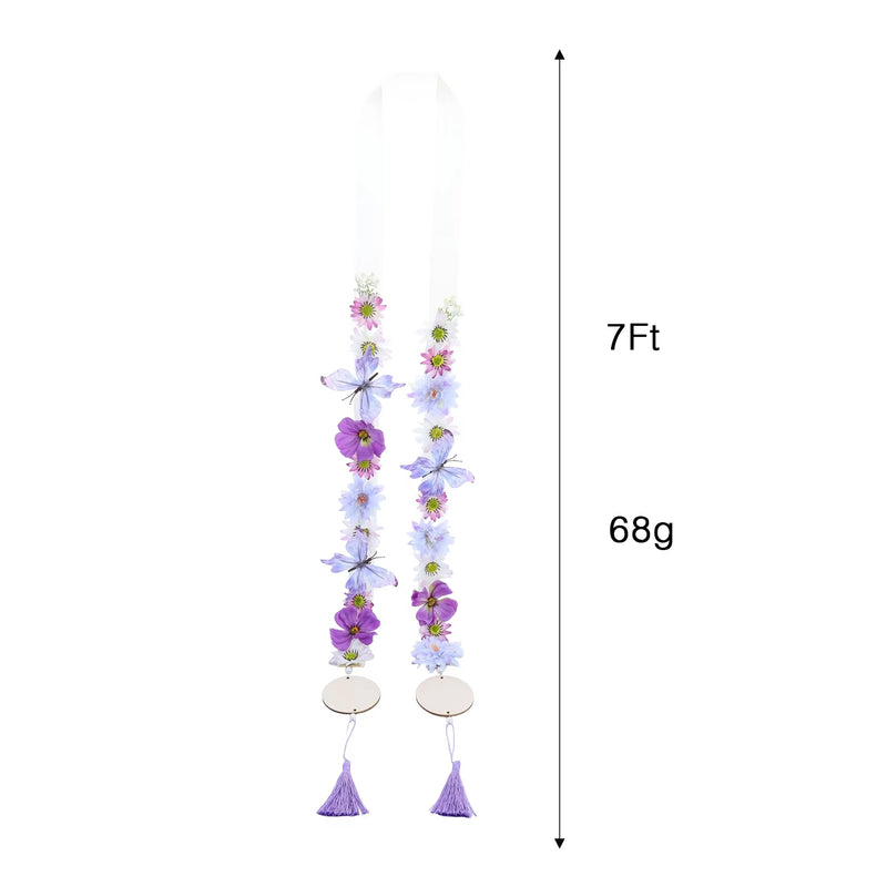 2026 Graduation Artificial Flower Head Wreath & Lei Kit