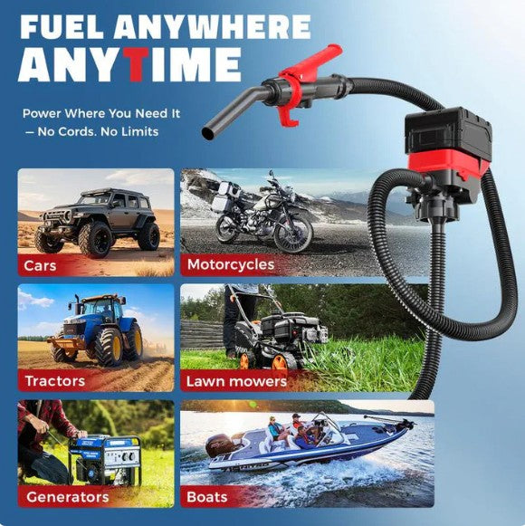 🔥 Last Sale 🔥 - Cordless Fuel Transfer Pump
