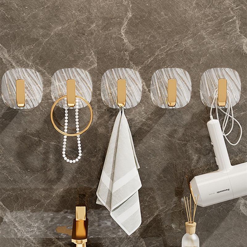 ElegantGrip - Heavy Duty Acrylic Adhesive Hook Set
