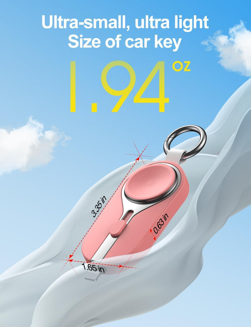 Chargeur portable porte-clés pour iPhone