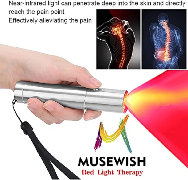Lampe torche LED infrarouge pour soulager la douleur 
