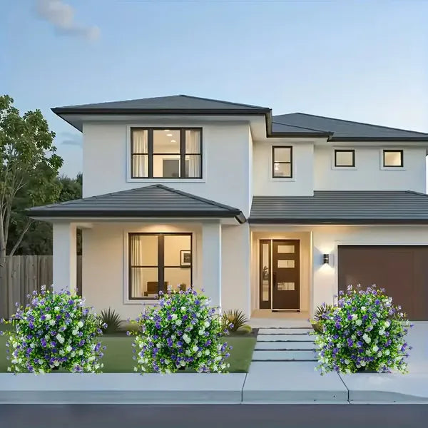 🔥Artificial Potted Trees With Ground Stakes🌼