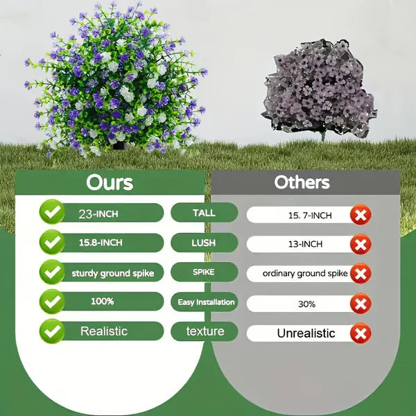 🔥Artificial Potted Trees With Ground Stakes🌼