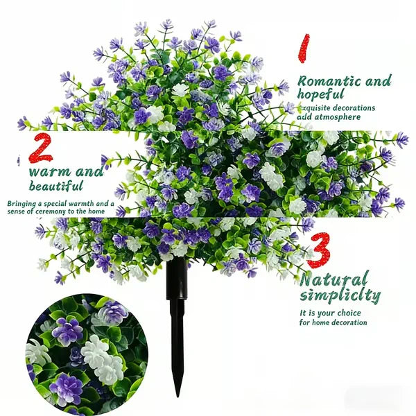 🔥Artificial Potted Trees With Ground Stakes🌼