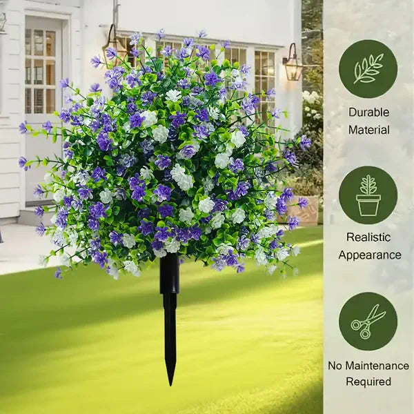 🔥Artificial Potted Trees With Ground Stakes🌼