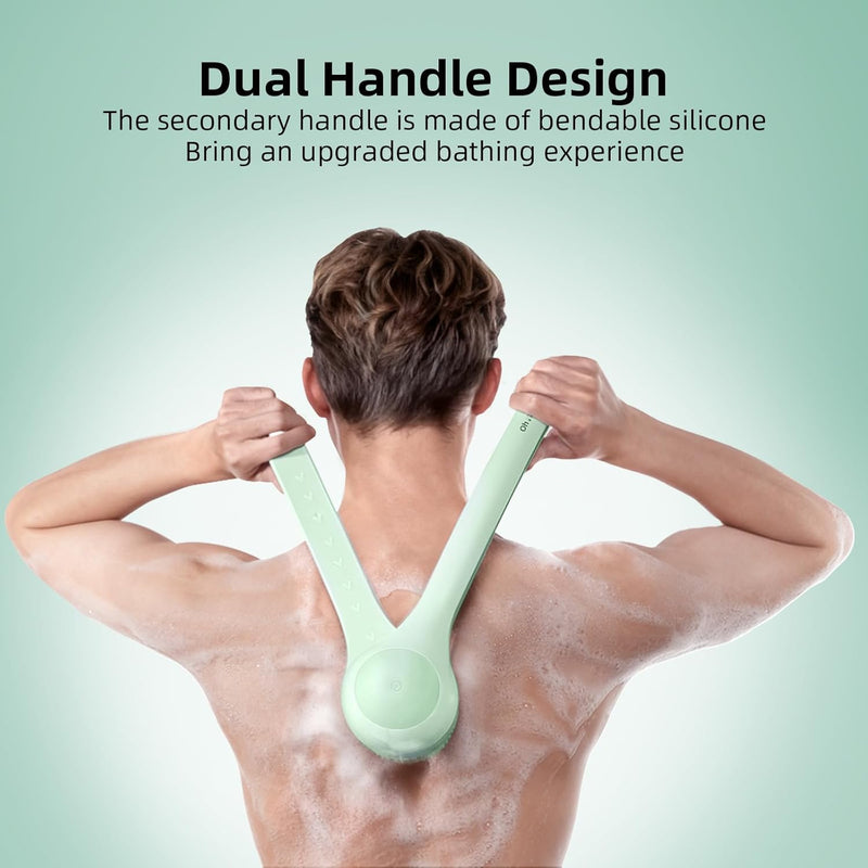 Electric Body Brush Back Scrubber for Shower