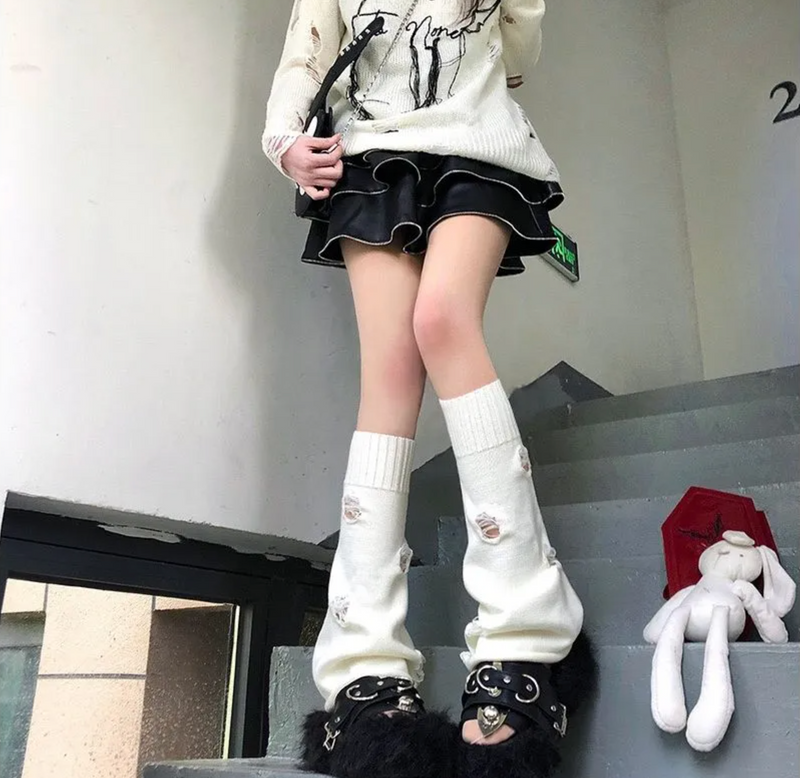 Lolita Charm Leg Warmer Socks
