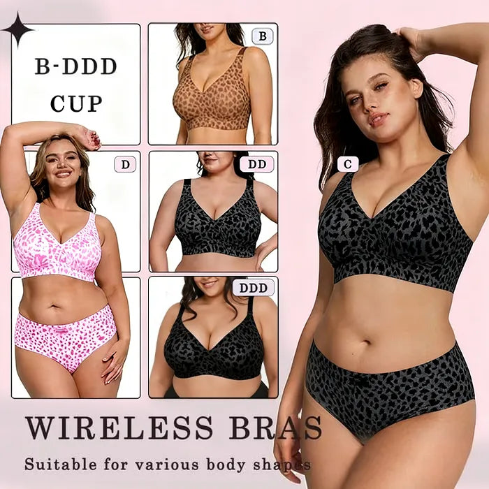 LeopardLift™ Wireless Jelly Bra — Firm Support & Natural Lift