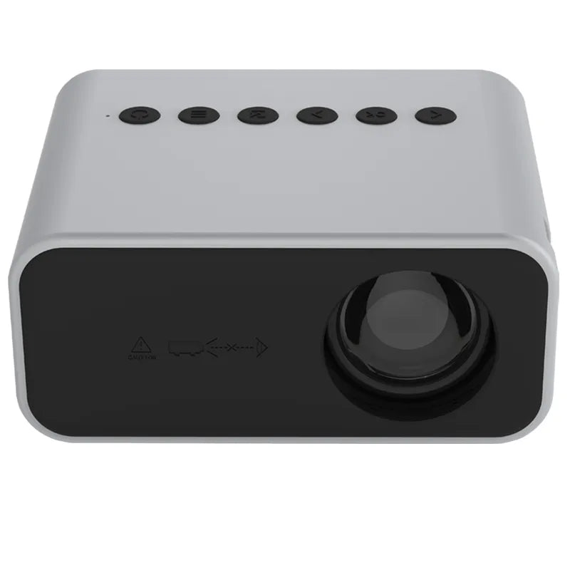 Mini Projector Wired Screen Mirroring IOS & Android Phone