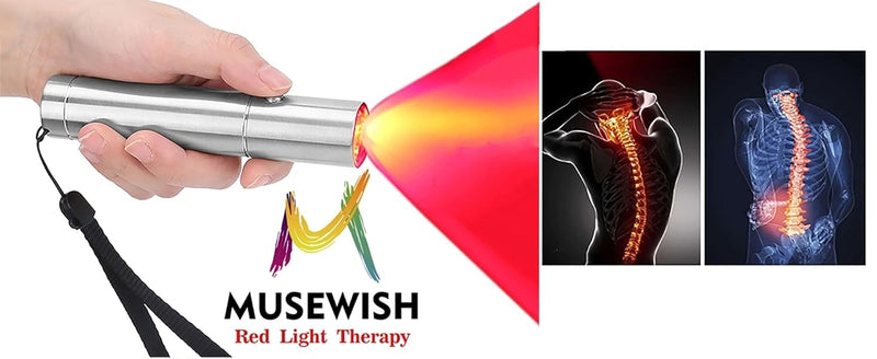 Lampe torche LED infrarouge pour soulager la douleur 