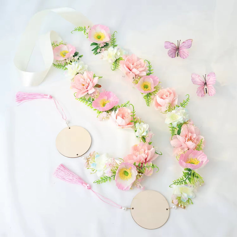 2026 Graduation Artificial Flower Head Wreath & Lei Kit