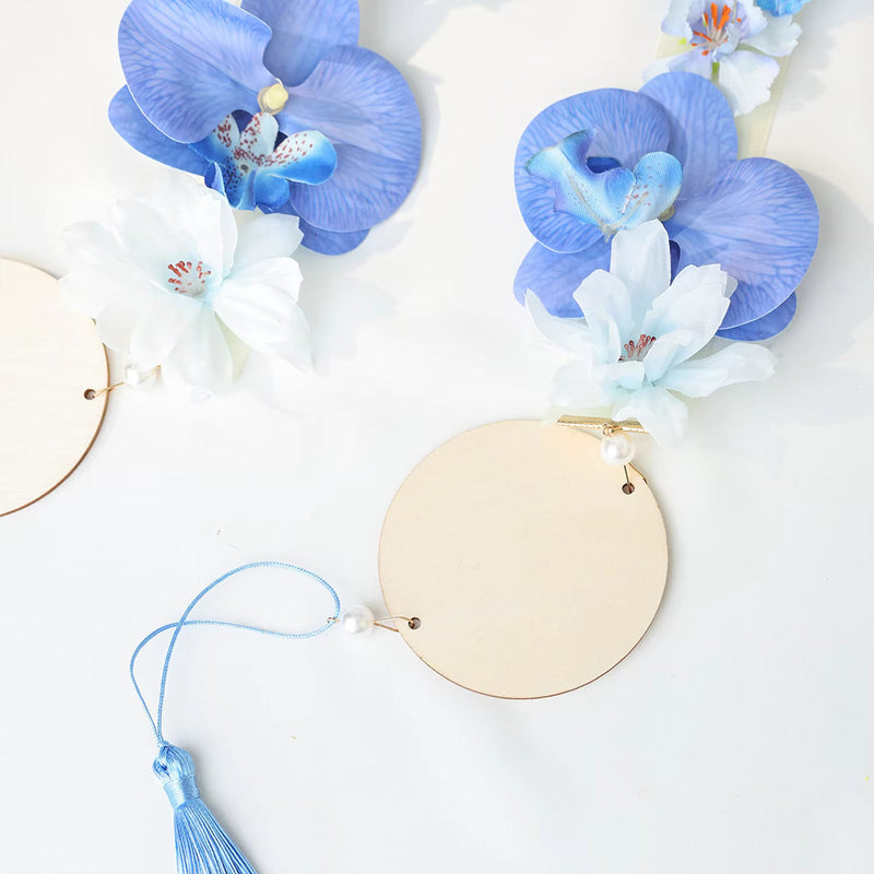2026 Graduation Artificial Flower Head Wreath & Lei Kit
