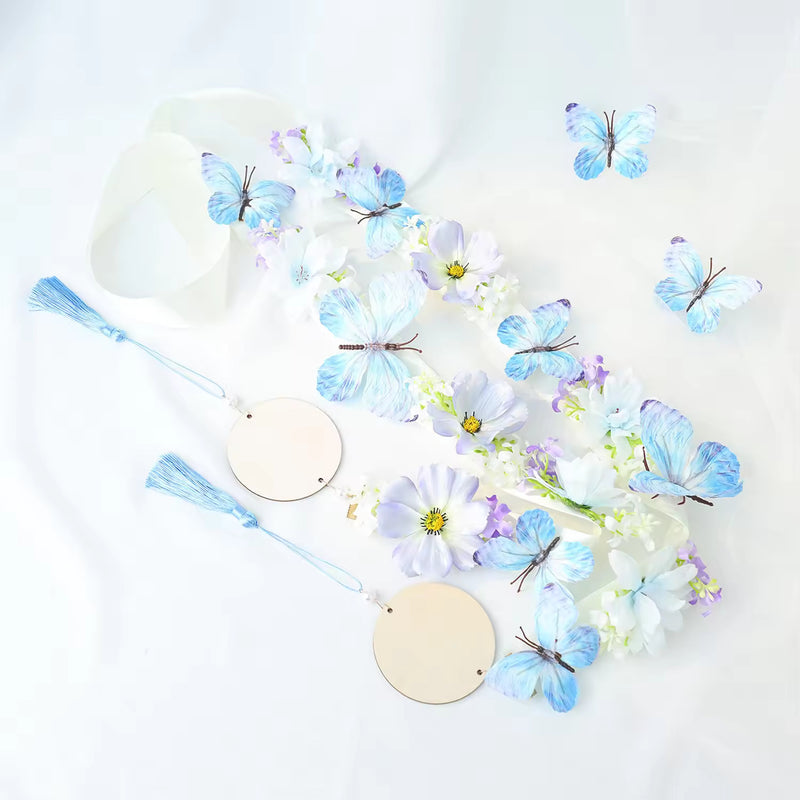 2026 Graduation Artificial Flower Head Wreath & Lei Kit
