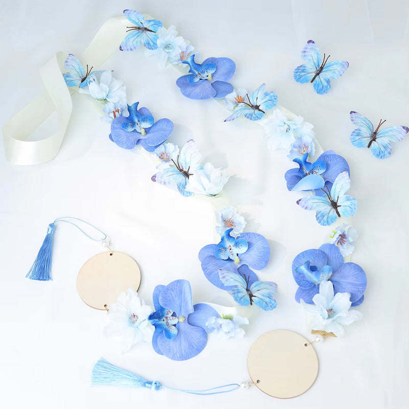 2026 Graduation Artificial Flower Head Wreath & Lei Kit