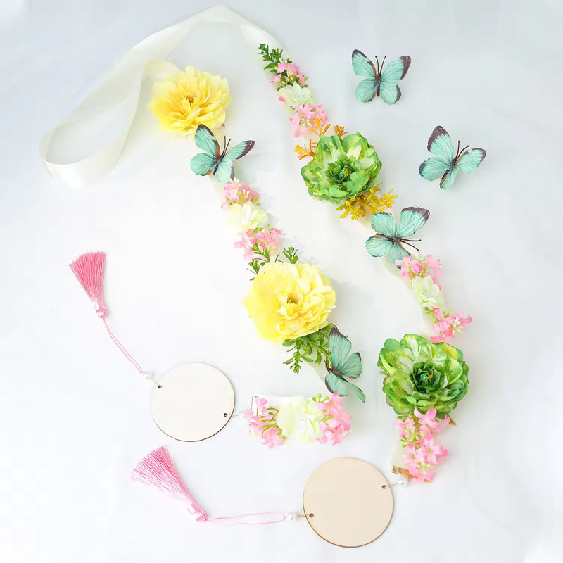 2026 Graduation Artificial Flower Head Wreath & Lei Kit
