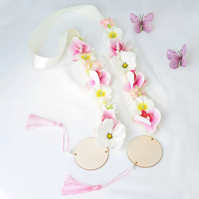2026 Graduation Artificial Flower Head Wreath & Lei Kit