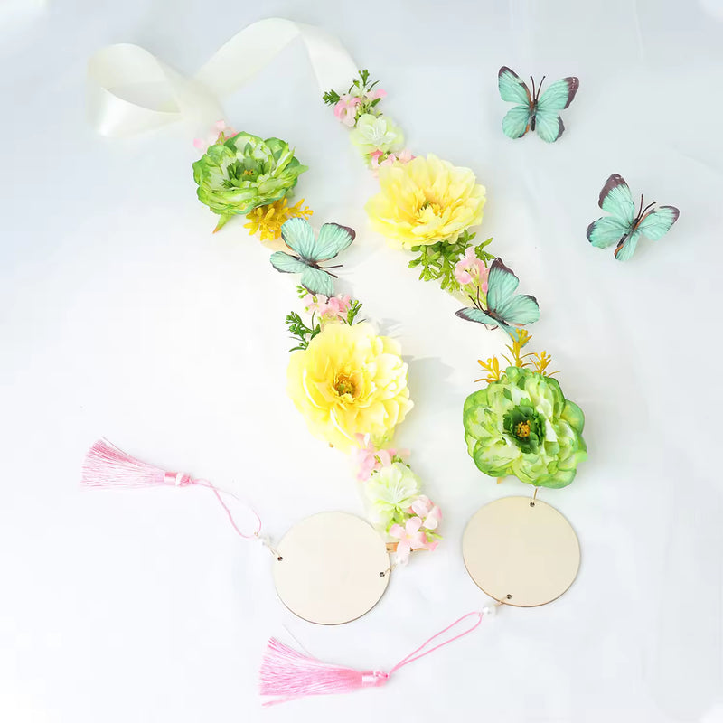 2026 Graduation Artificial Flower Head Wreath & Lei Kit