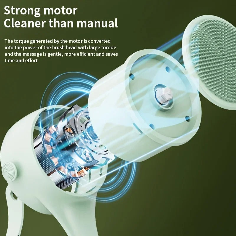 Electric Body Brush Back Scrubber for Shower