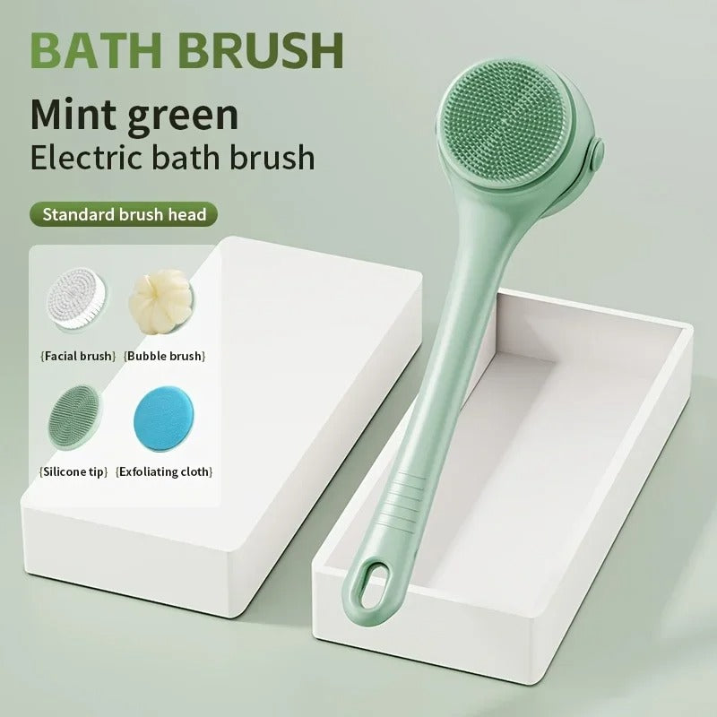 Electric Body Brush Back Scrubber for Shower