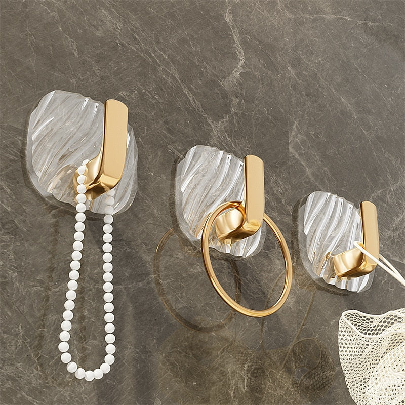 ElegantGrip - Heavy Duty Acrylic Adhesive Hook Set