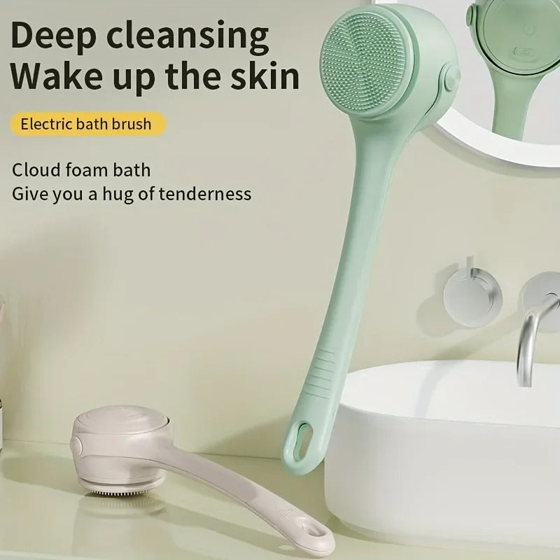 Electric Body Brush Back Scrubber for Shower
