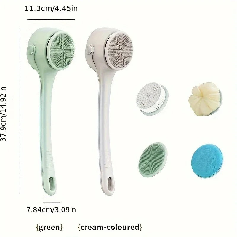 Electric Body Brush Back Scrubber for Shower