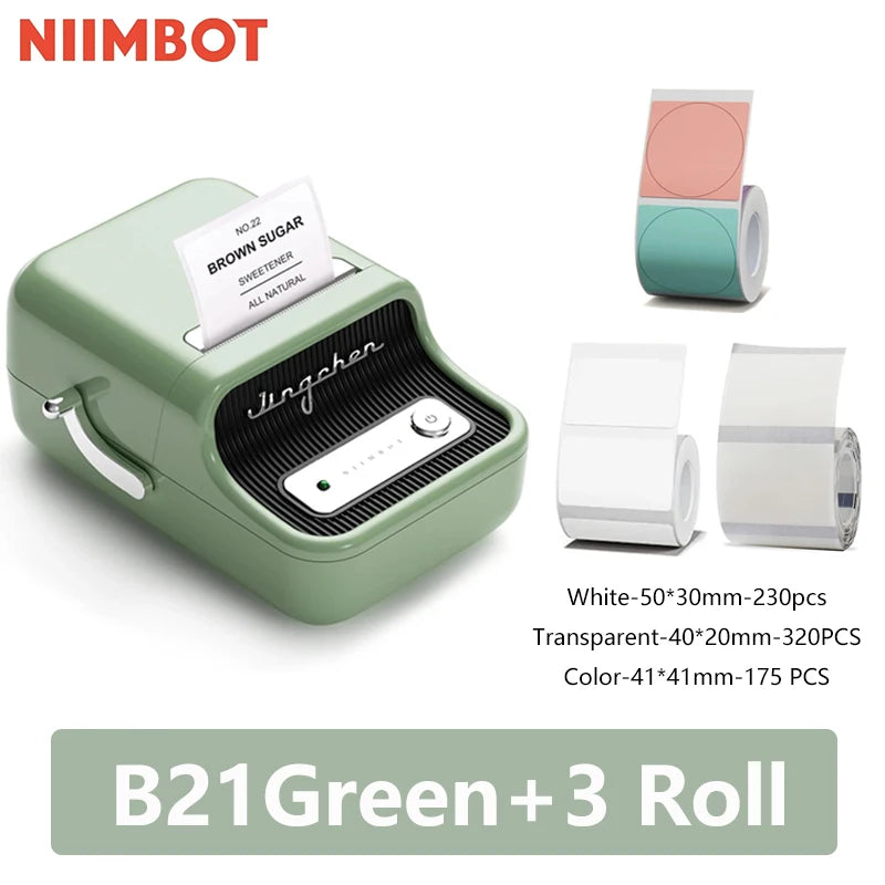 B21 Bluetooth Label Printer