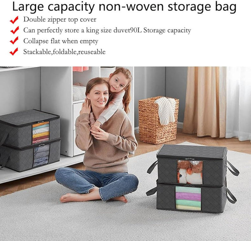 Versatile storage bag with handles