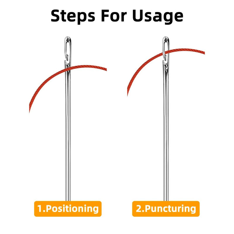 Outils de couture à main SewMaster™ à trou latéral pour aiguille
