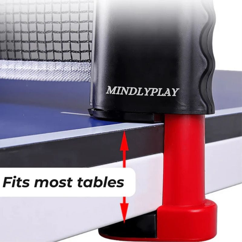 Ensemble de tennis de table tout-en-un NetFlex – Jouez n'importe où, n'importe quand