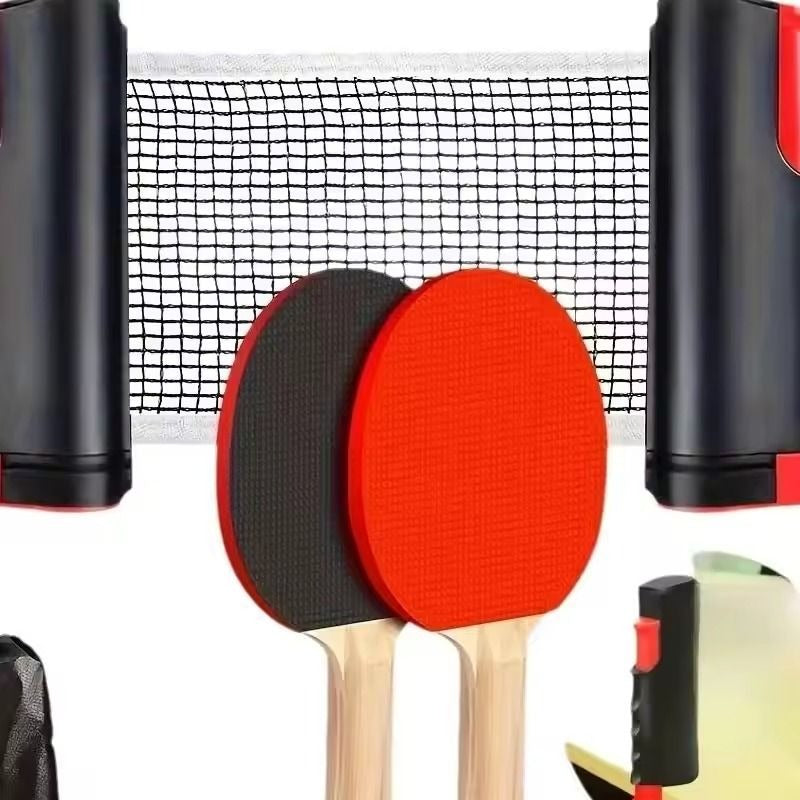 Ensemble de tennis de table tout-en-un NetFlex – Jouez n'importe où, n'importe quand